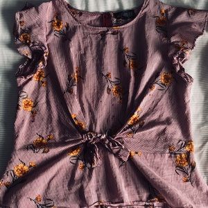 Sweet Wander Maroon Blouse